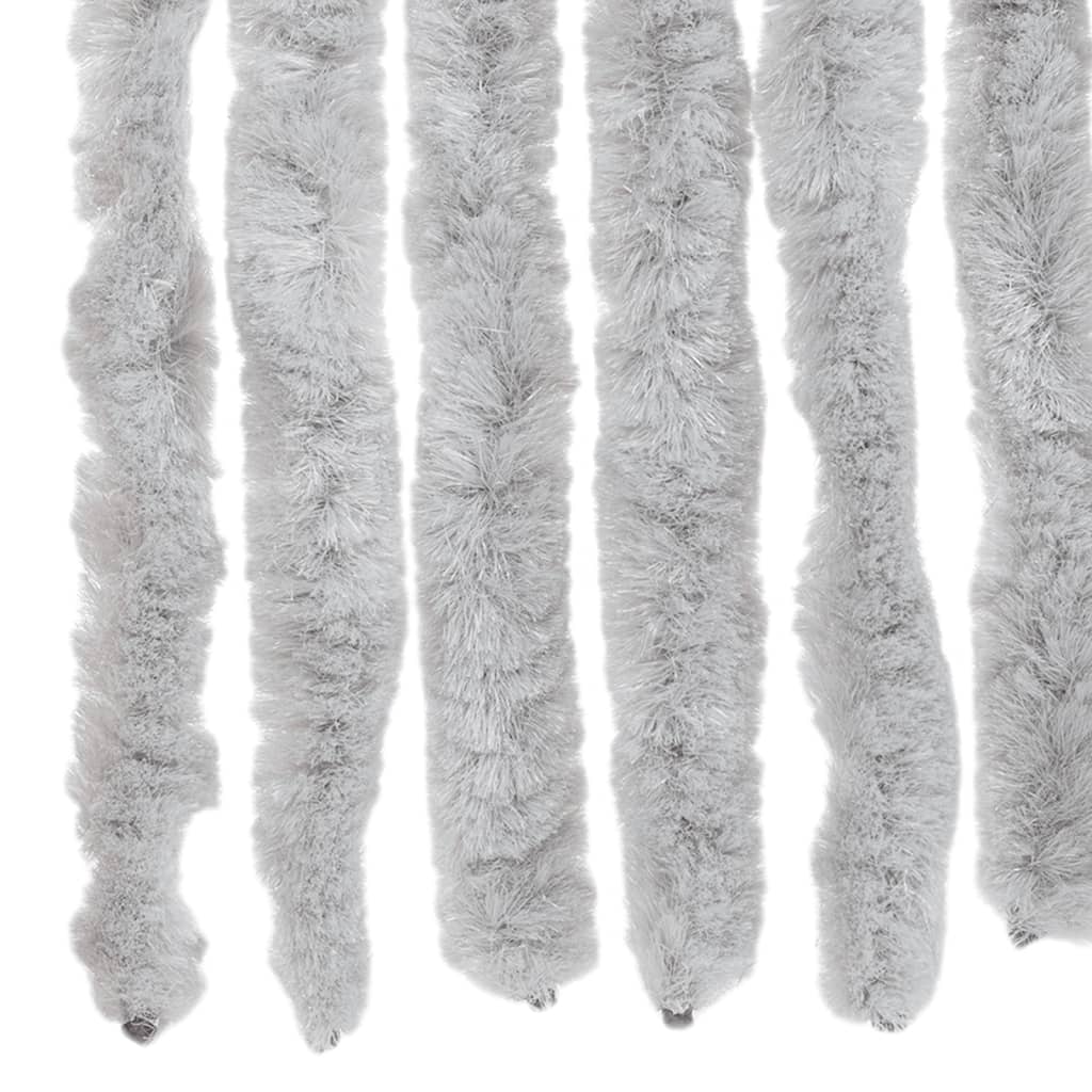 Vliegengordijn Chenille Grijs 56 x 200 cm