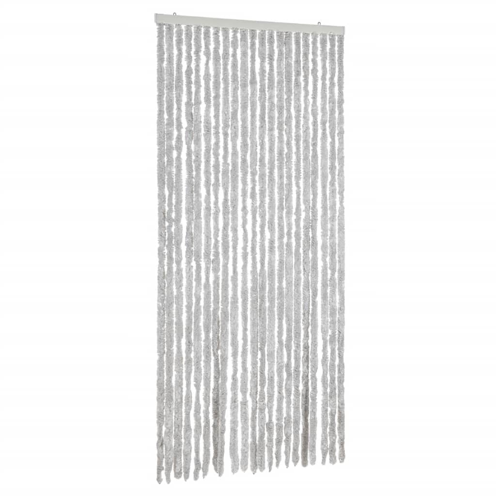 Vliegengordijn 90X220 Cm Chenille Grijs