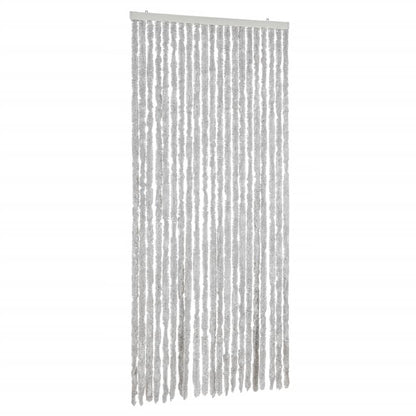 Vliegengordijn 90X220 Cm Chenille Grijs