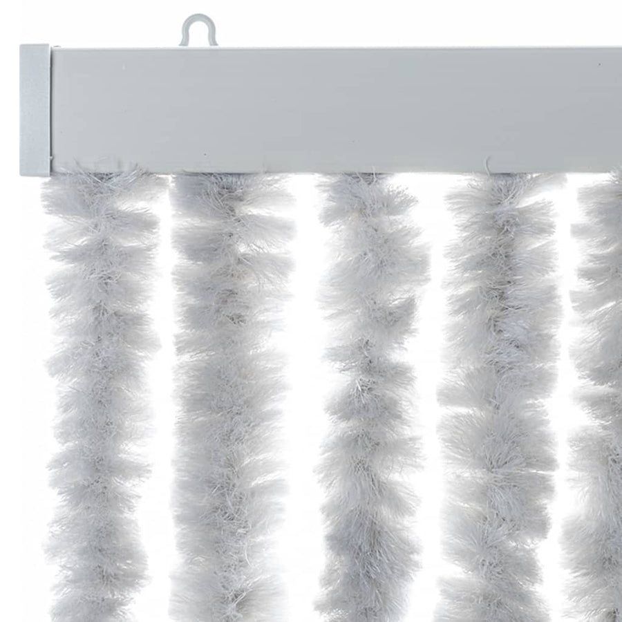 Vliegengordijn 90X220 Cm Chenille Grijs