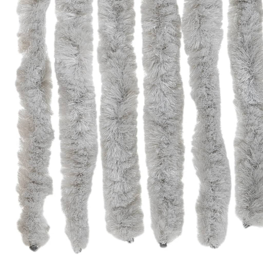 Vliegengordijn 90X220 Cm Chenille Grijs
