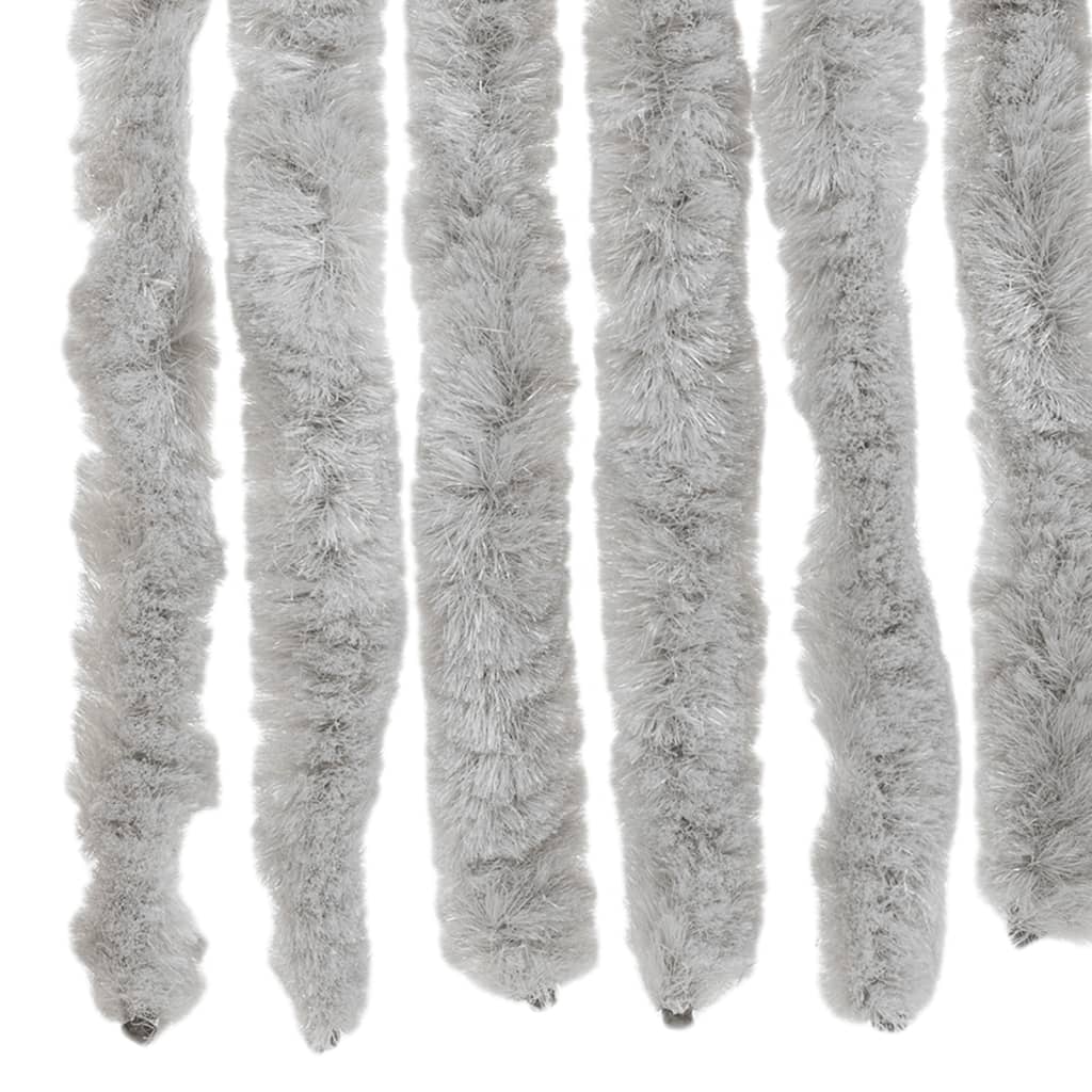 Vliegengordijn 100X230 Cm Chenille Grijs