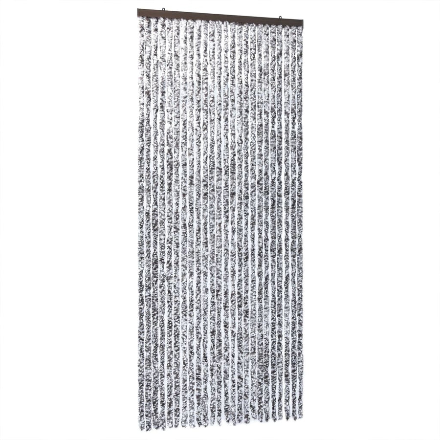 Vliegengordijn 100X200 Cm Chenille Bruin En Beige