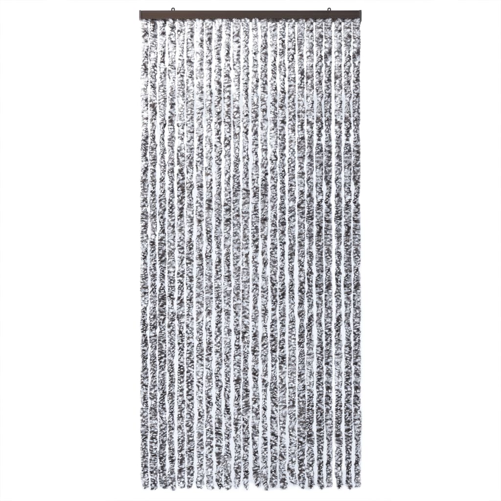 Vliegengordijn 100X200 Cm Chenille Bruin En Beige