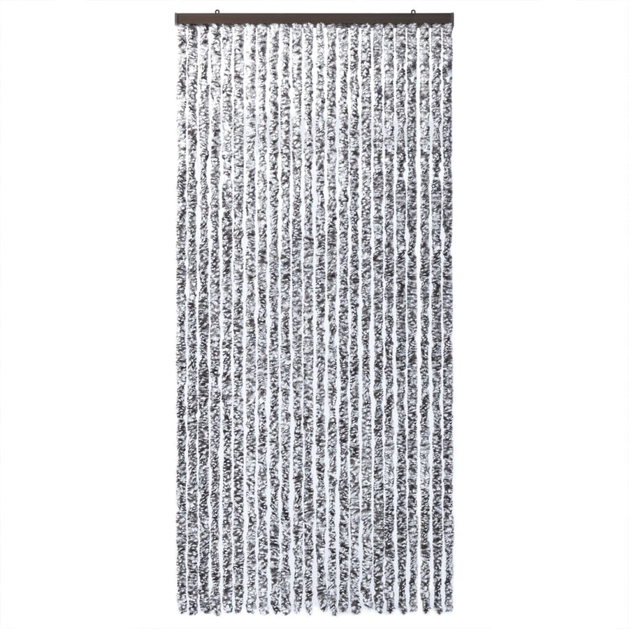 Vliegengordijn 100X200 Cm Chenille Bruin En Beige