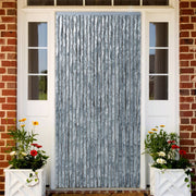 Vliegengordijn 100x230 cm chenille wit grijs