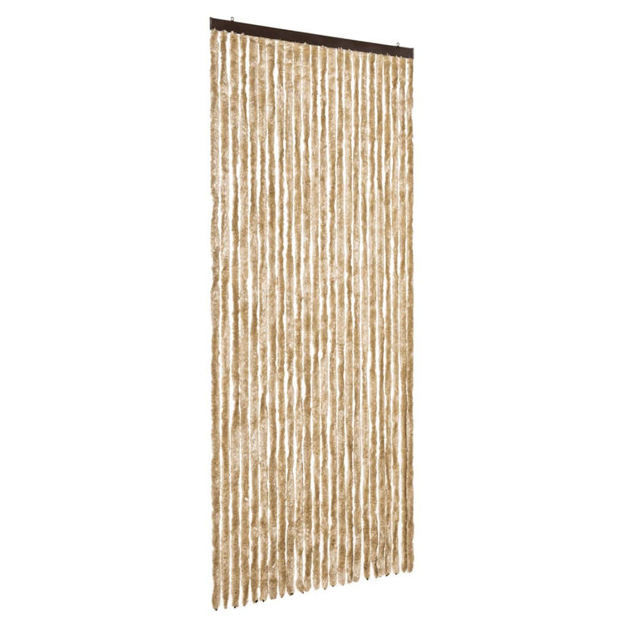 Vliegengordijn Chenille Beige 100 x 230 cm