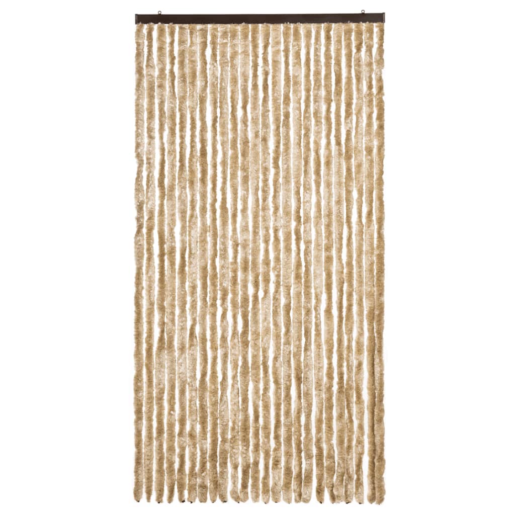 Vliegengordijn Chenille Beige 100 x 230 cm