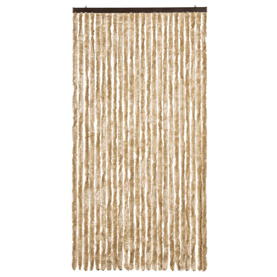 Vliegengordijn Chenille Beige 100 x 230 cm