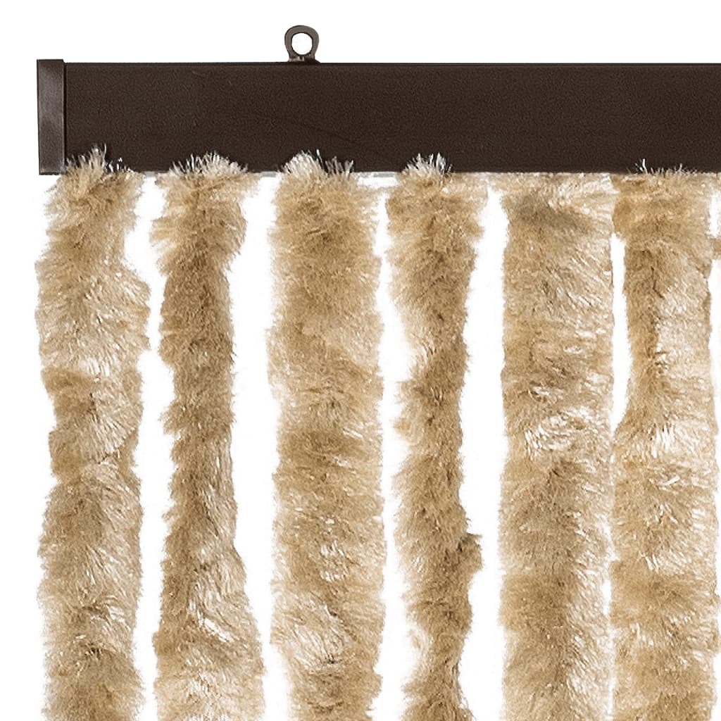 Vliegengordijn Chenille Beige 100 x 230 cm