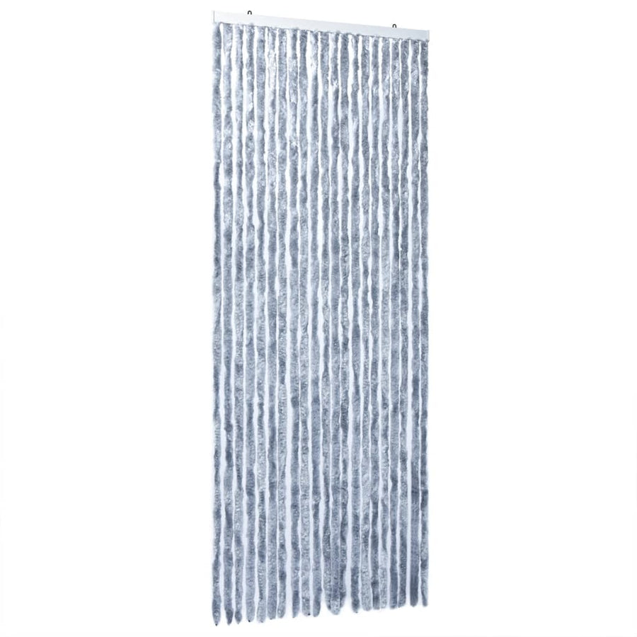 Vliegengordijn 100X200 Cm Chenille Zilver