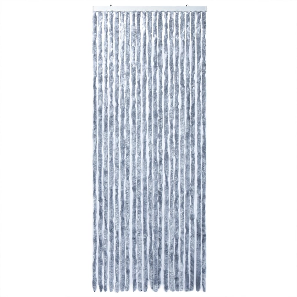 Vliegengordijn 100X230 Cm Chenille Zilver