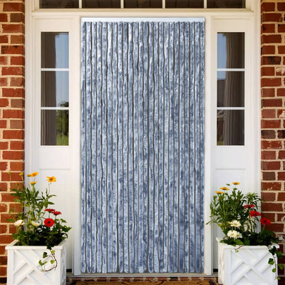 Vliegengordijn 100X230 Cm Chenille Zilver