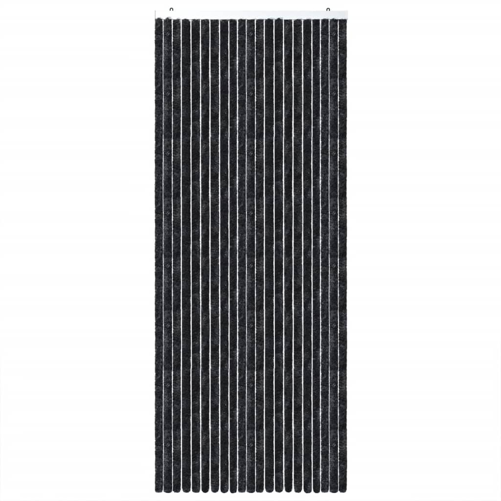 Vliegengordijn 100X230 Cm Chenille Antracietkleurig