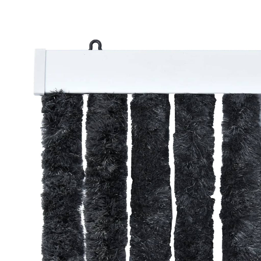 Vliegengordijn 100X230 Cm Chenille Antracietkleurig