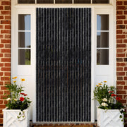 Vliegengordijn 100x230 cm chenille antraciet