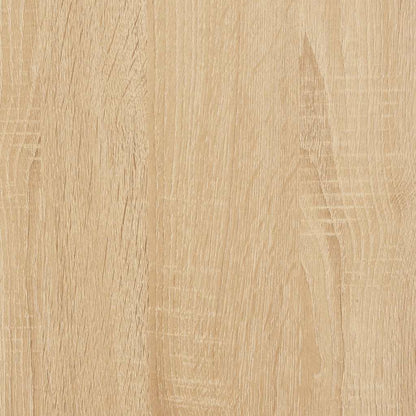 5-delige Tv-wandmeubelset bewerkt hout sonoma eikenkleurig