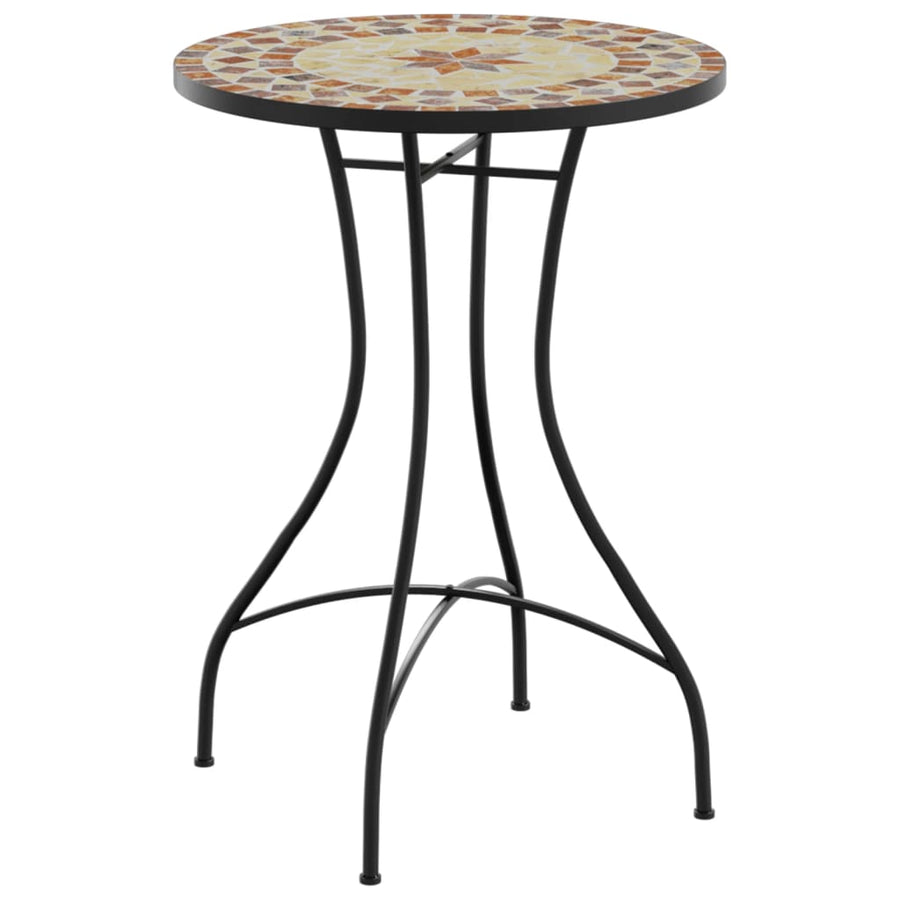 Bistrotafel Mozaïek Ø Keramiek Kleurig En 50 x 70 cm
