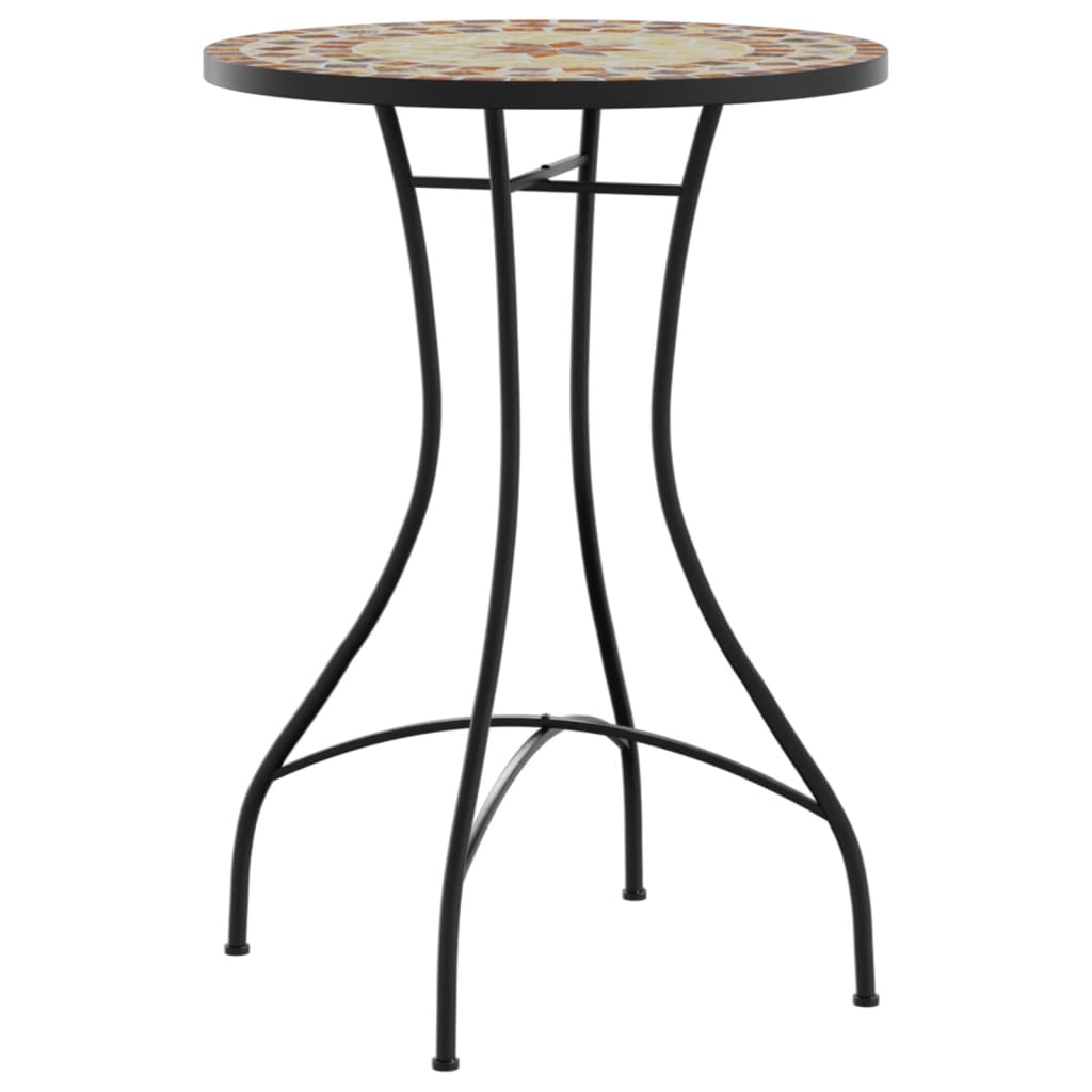 Bistrotafel Mozaïek Ø Keramiek Kleurig En 50 x 70 cm