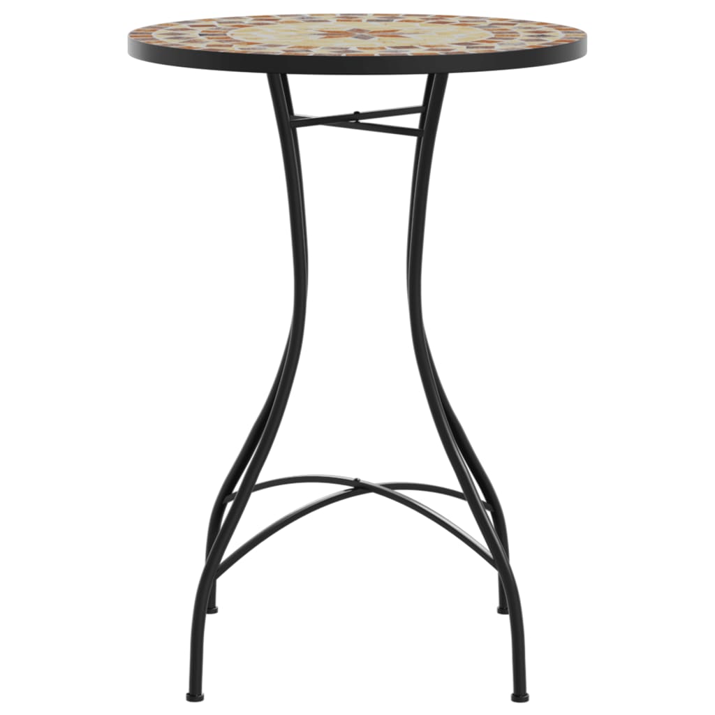 Bistrotafel Mozaïek Ø Keramiek Kleurig En 50 x 70 cm