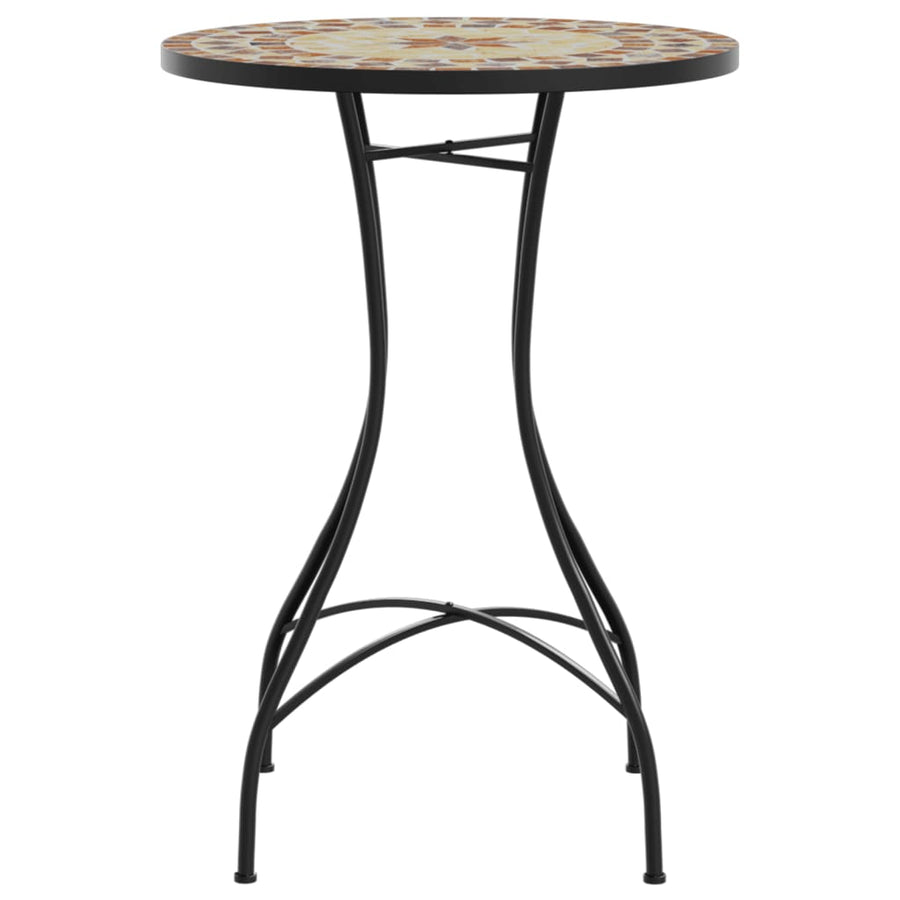 Bistrotafel Mozaïek Ø Keramiek Kleurig En 50 x 70 cm