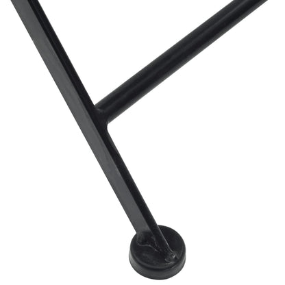 Bistrostoelen 2 st inklapbaar keramiek terracottakleurig