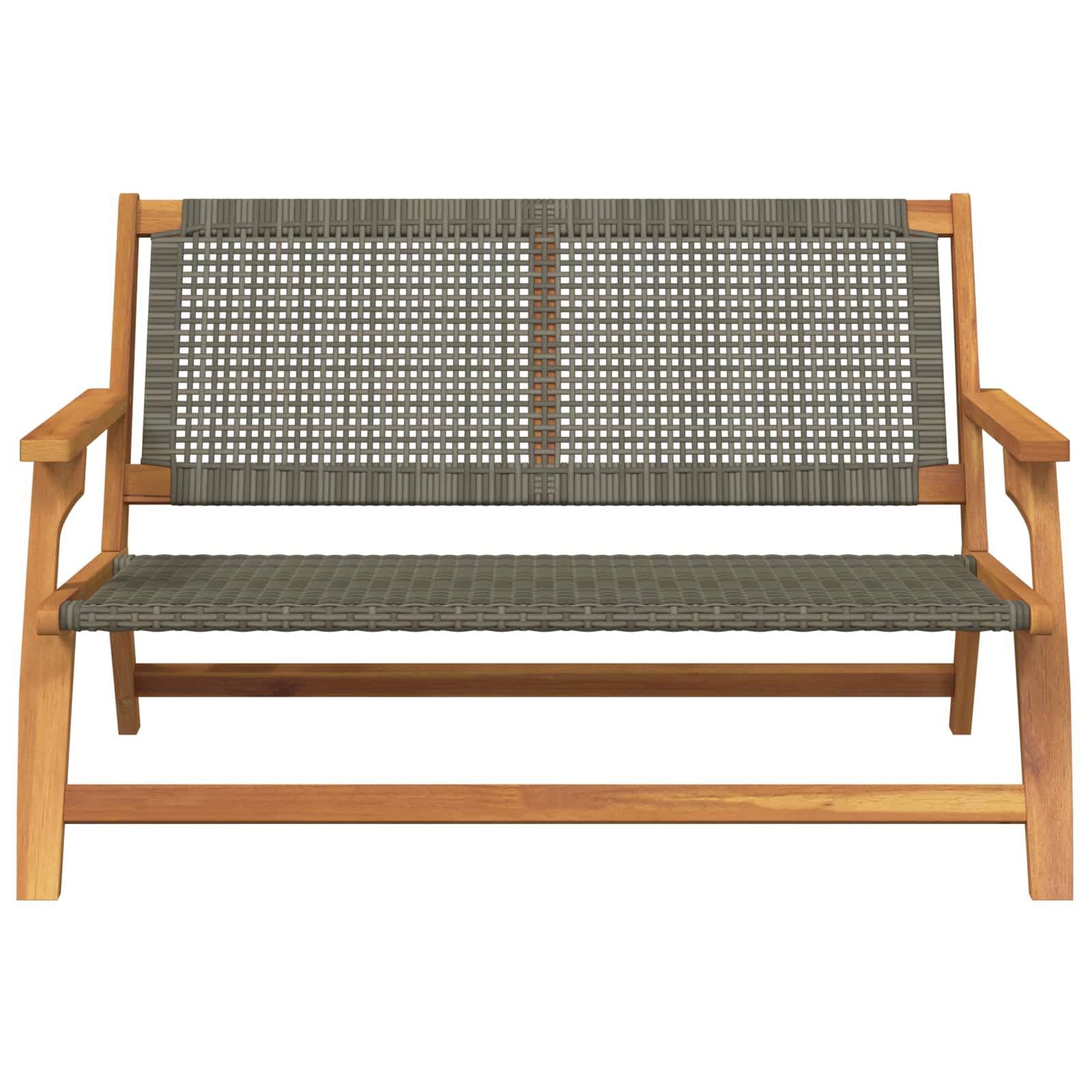 Tuinmeubelen 122 X 78 X 73 Cm Massief Acaciahout Grijs Bank
