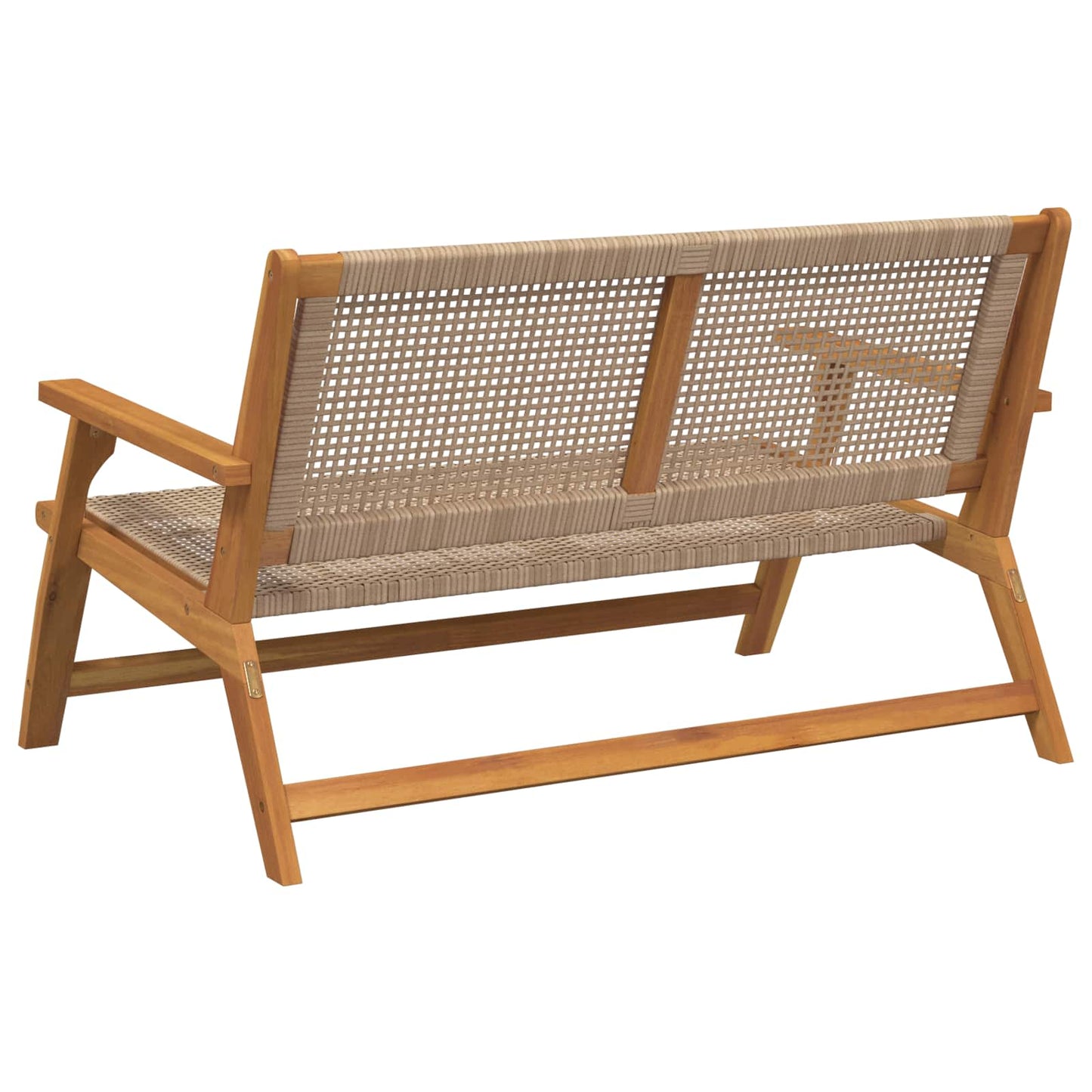 Tuinmeubelen Beige 122 x 78 x 73 cm Massief Acaciahout