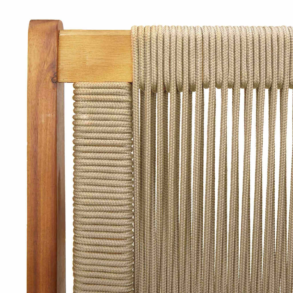 Tuinmeubelen 2 pcs Beige 67 x 76 x 73 cm Massief Acaciahout