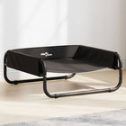 Hondenmand verhoogd 57x57x24 cm antraciet