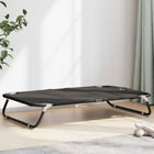 Hondenmand inklapbaar oxford stof staal 105x65x18 cm antraciet