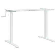 Zit-Sta Bureauframe (94-135)X60X(70-114) Cm Staal Wit