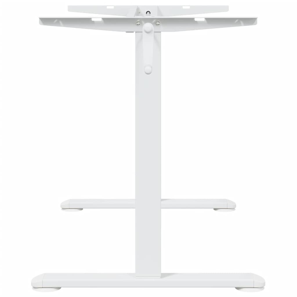 Zit-Sta Bureauframe (94-135)X60X(70-114) Cm Staal Wit