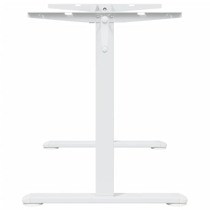 Zit-Sta Bureauframe (94-135)X60X(70-114) Cm Staal Wit