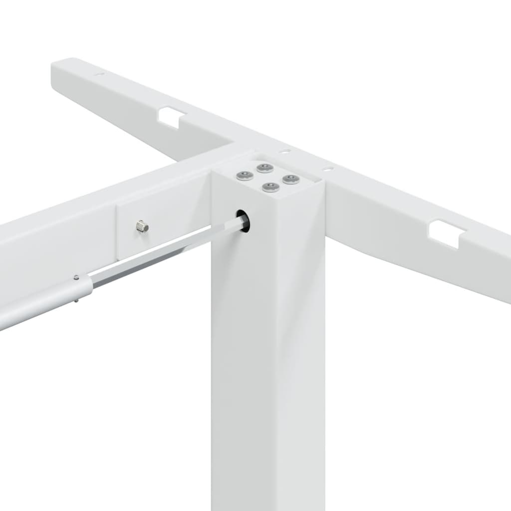 Zit-Sta Bureauframe (94-135)X60X(70-114) Cm Staal Wit
