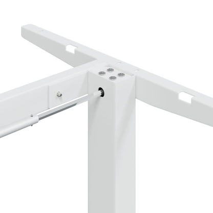 Zit-Sta Bureauframe (94-135)X60X(70-114) Cm Staal Wit