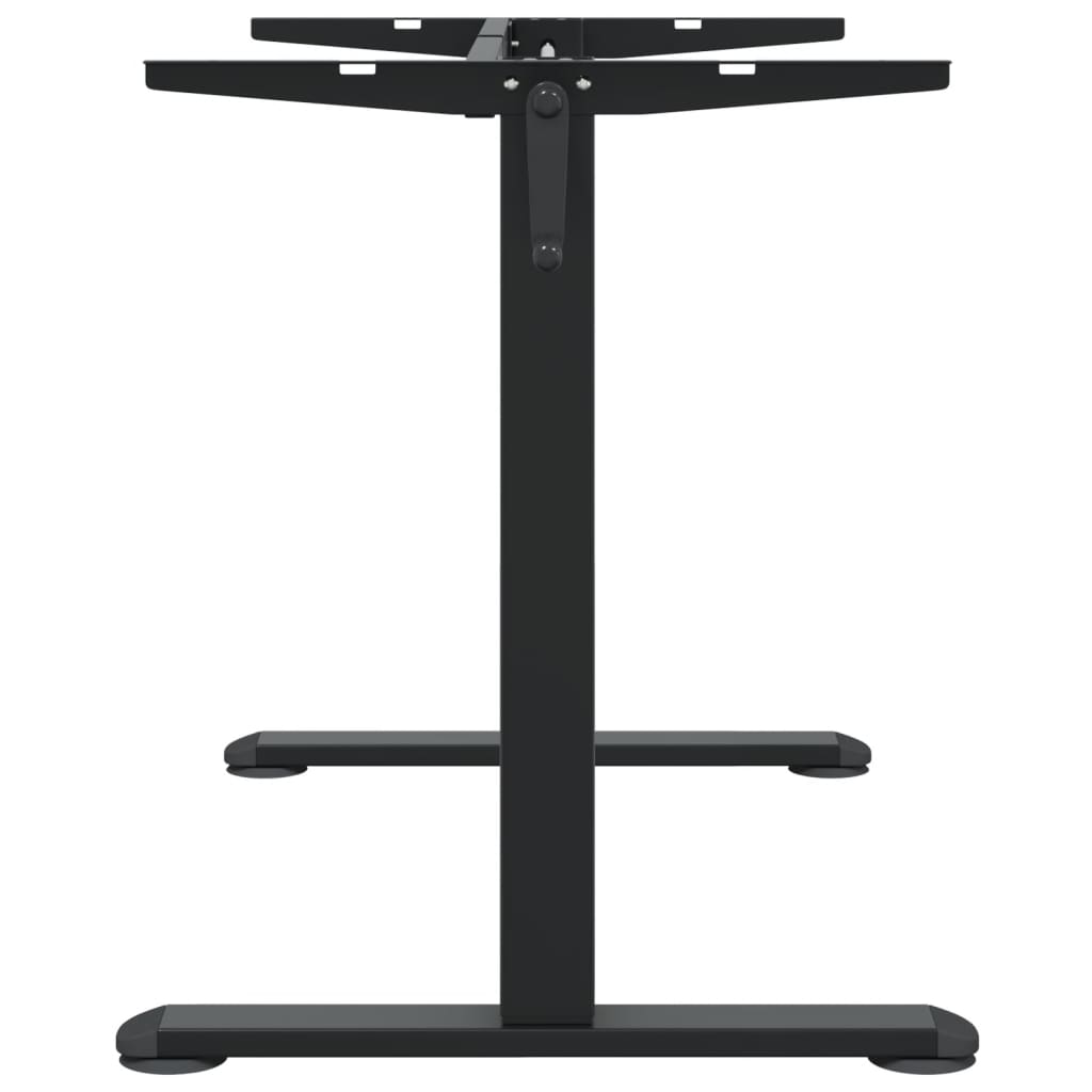 Zit-Sta Bureauframe (94-135)X60X(70-114) Cm Staal Zwart