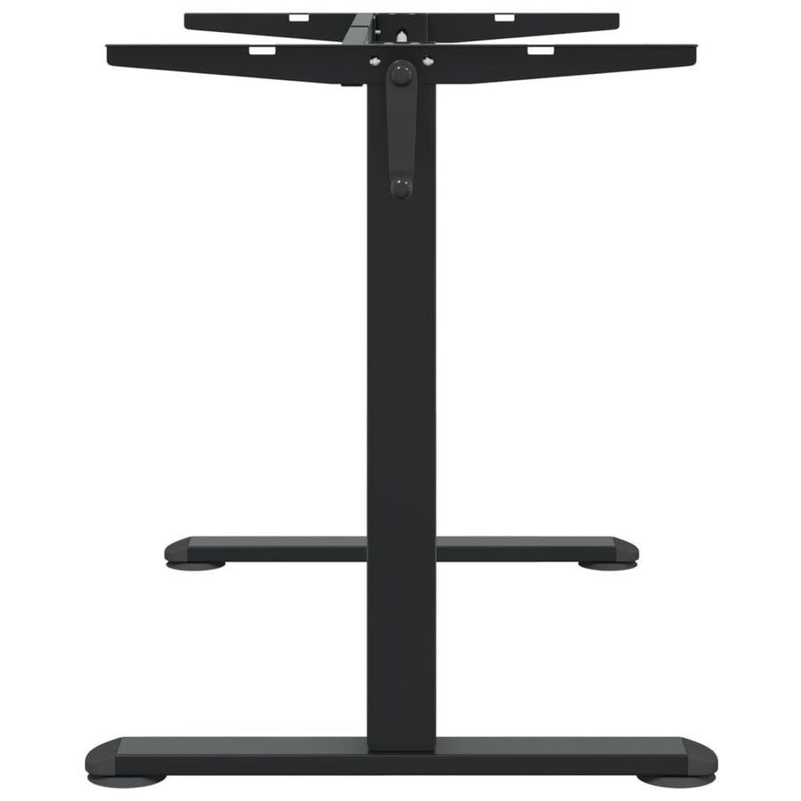 Zit-Sta Bureauframe (94-135)X60X(70-114) Cm Staal Zwart
