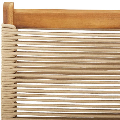 Tuinstoelen Massief Acaciahout En Polypropeen 2