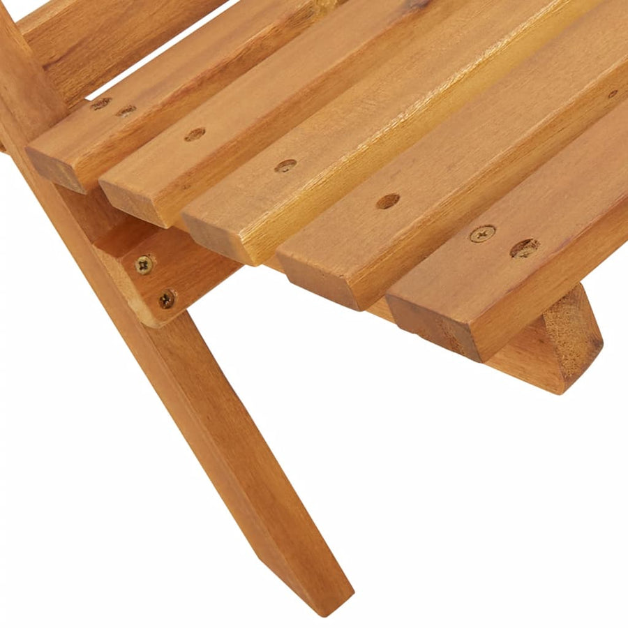 Tuinstoelen Massief Acaciahout En Polypropeen 2