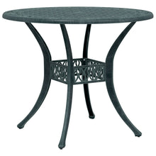 Tuintafel Ø 90X75 Cm Gietaluminium Groen