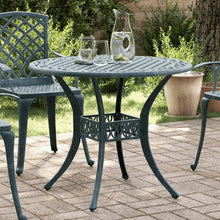 Tuintafel Ø 90X75 Cm Gietaluminium Groen