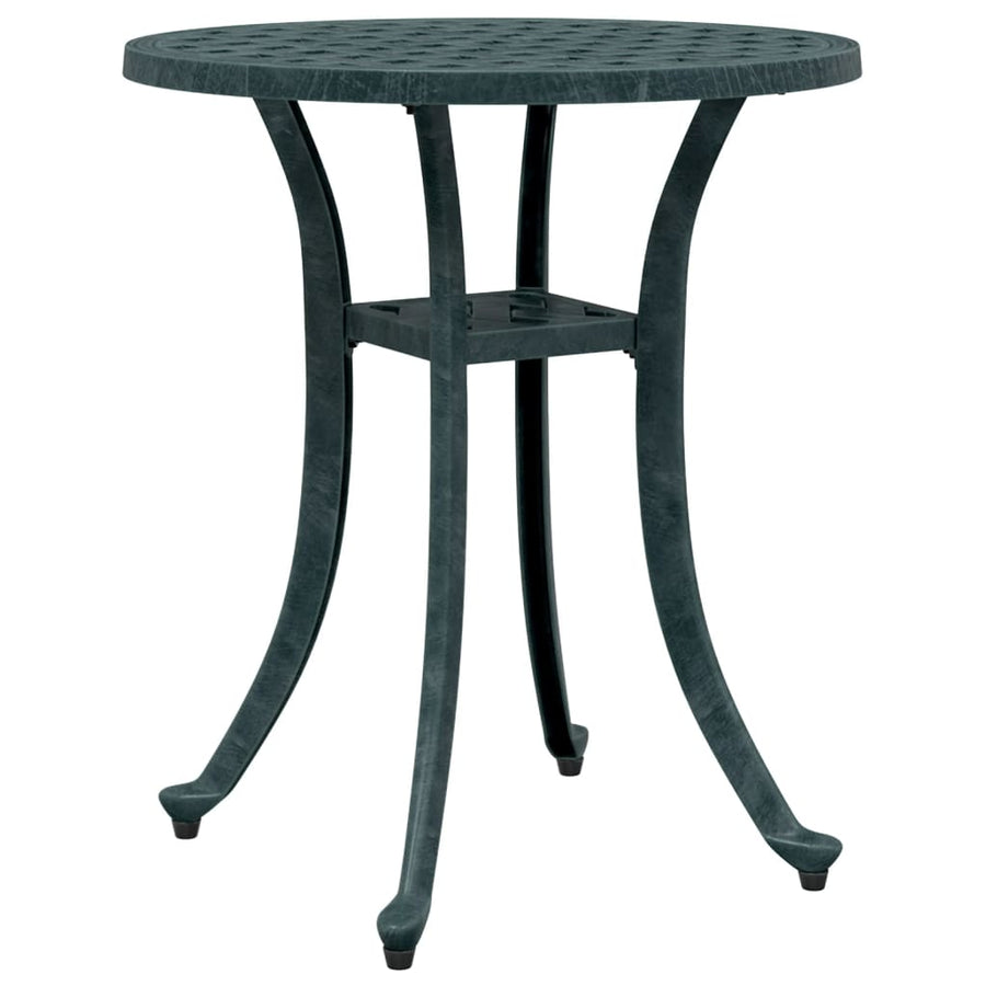 Tuintafel Ø 48X53 Cm Gietaluminium Groen