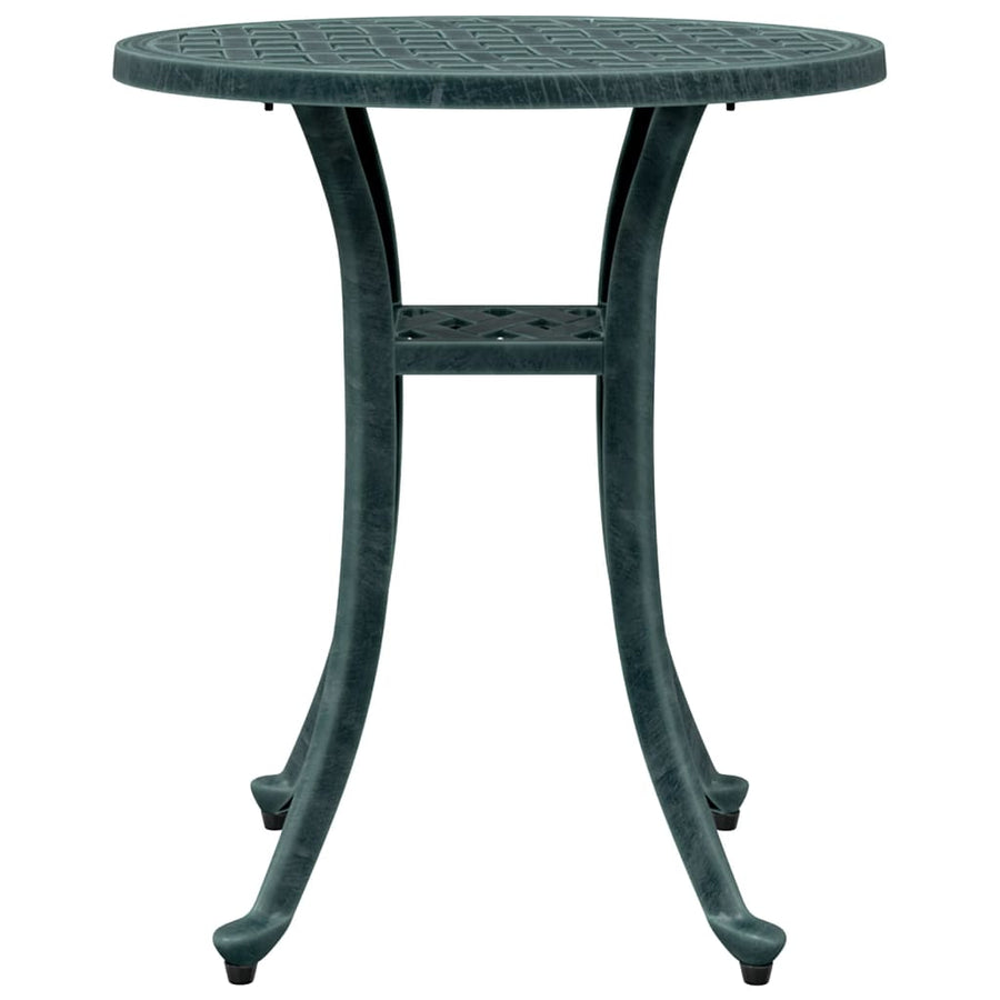 Tuintafel Ø 48X53 Cm Gietaluminium Groen