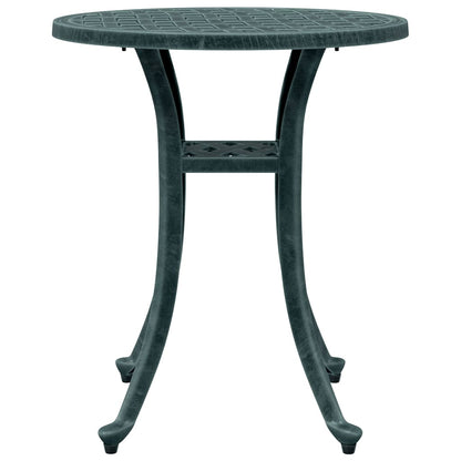 Tuintafel Ø 48X53 Cm Gietaluminium Groen