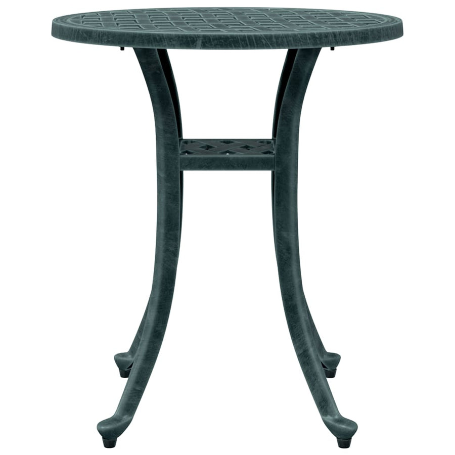 Tuintafel Ø 48X53 Cm Gietaluminium Groen