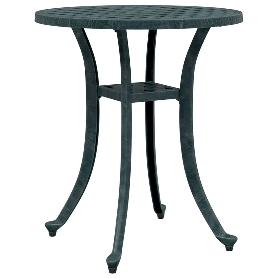 Tuintafel Ø 48X53 Cm Gietaluminium Groen
