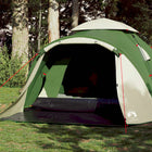 Koepeltent 3-persoons groen 290x220x150 cm