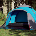Koepeltent 3-persoons blauw 290x220x150 cm