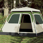 Koepeltent 6-persoons 310x285x200 cm groen